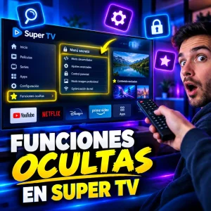 Funciones ocultas en Super TV que la mayoría de los usuarios pasan por alto
